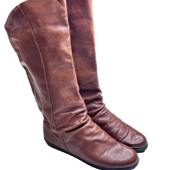 Santana Canada 664 Leather Knee High Waterproof Brown Boots - Picture 11 of 15